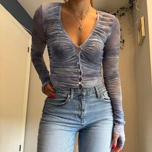 ZARA Blue Longsleeve